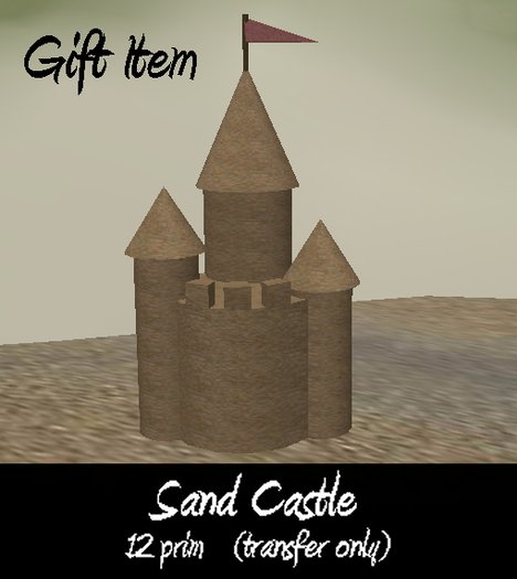 Sand Castle Gift item