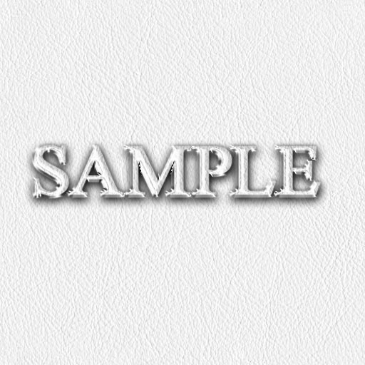 Zoy Texture [ Leather Texture 02 ] Seamless - Clear White