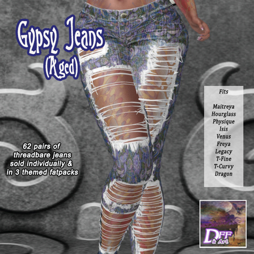 DFF GYPSY JEANS (AGED) #5