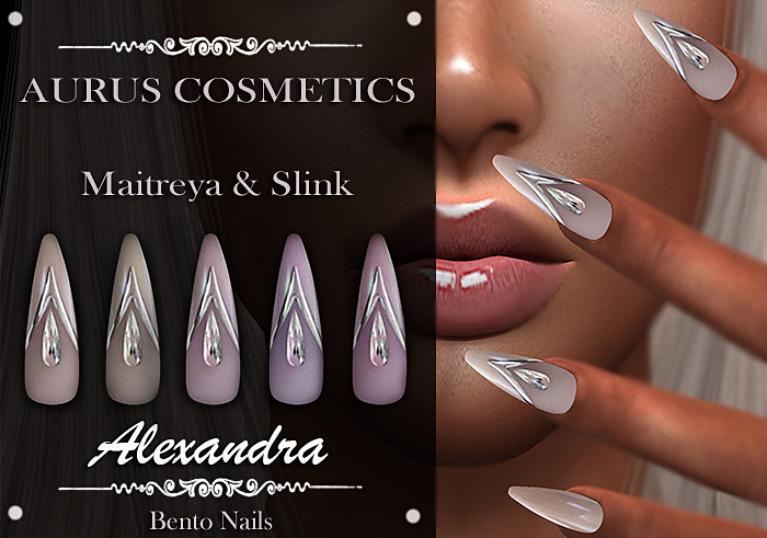 A U R U S -  Alexandra  Bento Nails - Maitreya & Slink
