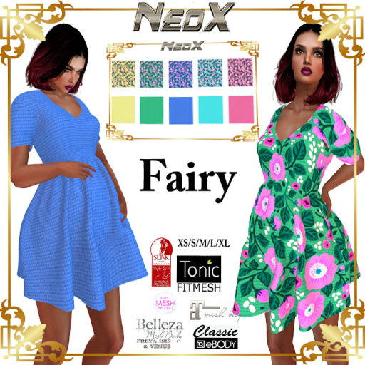 Neox Maternity Fllower Fairy with HUD DEMO