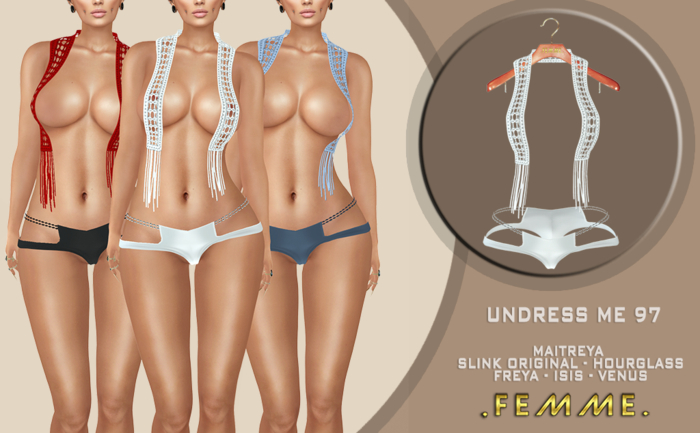 [FM] UNDRESS ME 97 WHITE 