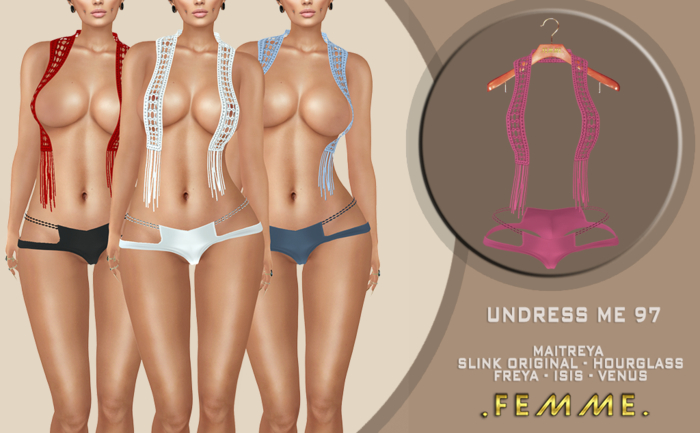 [FM] UNDRESS ME 97 PINK *ADD/WEAR ME*