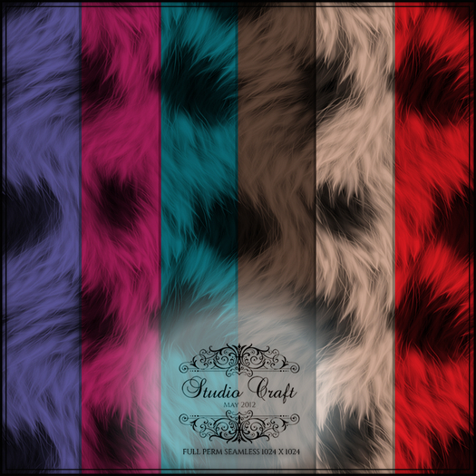 Studio Craft * Long Fur Spotted Collection 02 FULL PERM
