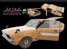Art Studio.FULL PERM \\ Classic Coupe Old Car
