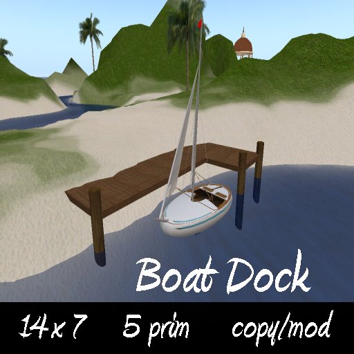 Boat dock 14m x 7m 