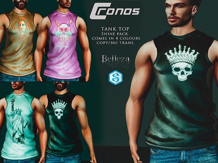 *Cronos Store* Tank Top Shine FATPACK