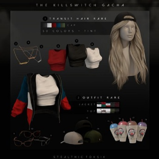 Stealthic x Toksik - TKS Outfit 2 w/ RARE