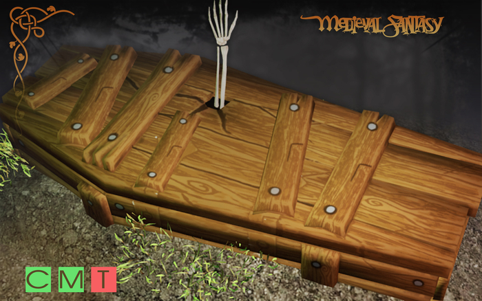 [MF] Halloween cemetery spooky coffin (boxed)