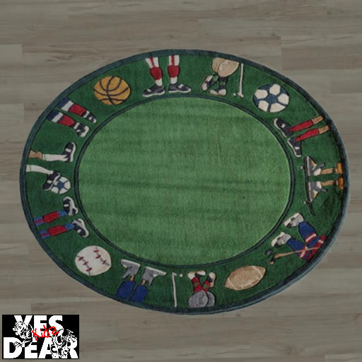 YES DEAR KIDS-SPORTS RUG
