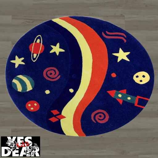 YES DEAR KIDS-ROCKET RUG