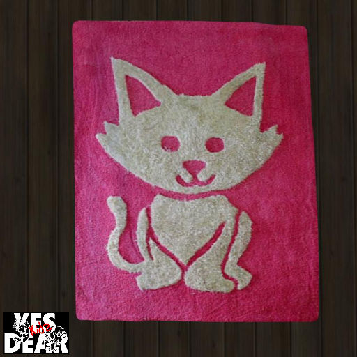 YES DEAR KIDS-KITTY RUG