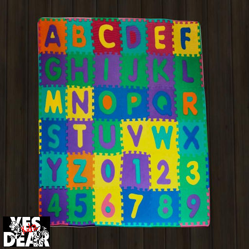YES DEAR KIDS-ABCs BLOCKS RUG
