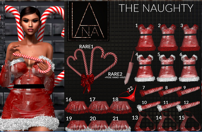 #LANA // The Naughty - 2 RARE