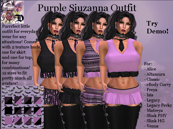 Purple Siuzanna Outfit (ADD ME)