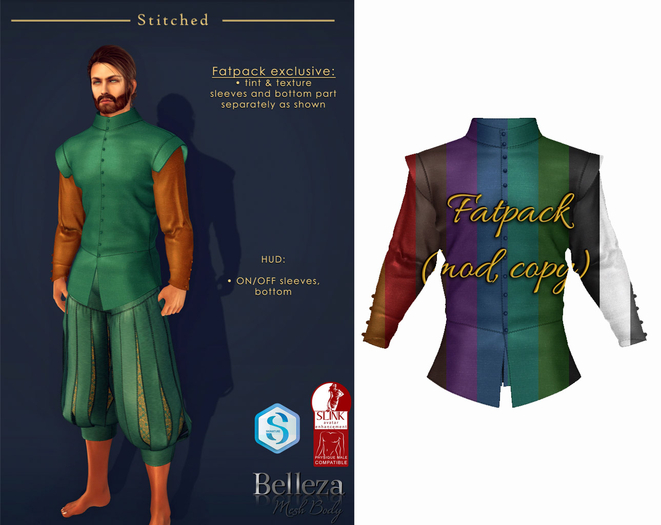(Stitched) Qalen Doublet - Fatpack