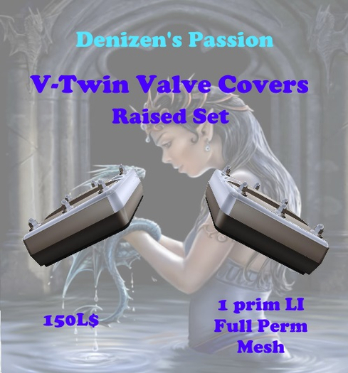 Glide Raised Valve Covers
