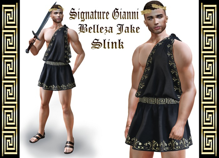 .InStyl- Greek-Full Set-BLACK -(Belleza ,Slink.SIGNATURE)