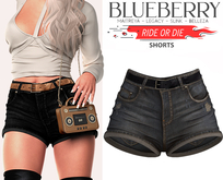Blueberry - Ride or Die - Shorts - FadedDark