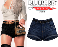 Blueberry - Ride or Die - Shorts - Sky