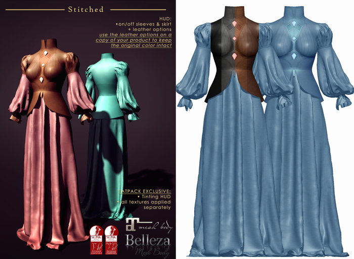 (Stitched) Elissa - Baby Blue