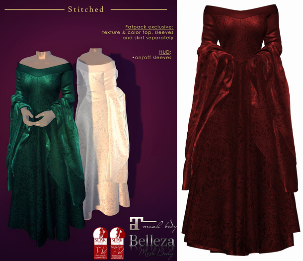 (Stitched) Kirke - Red