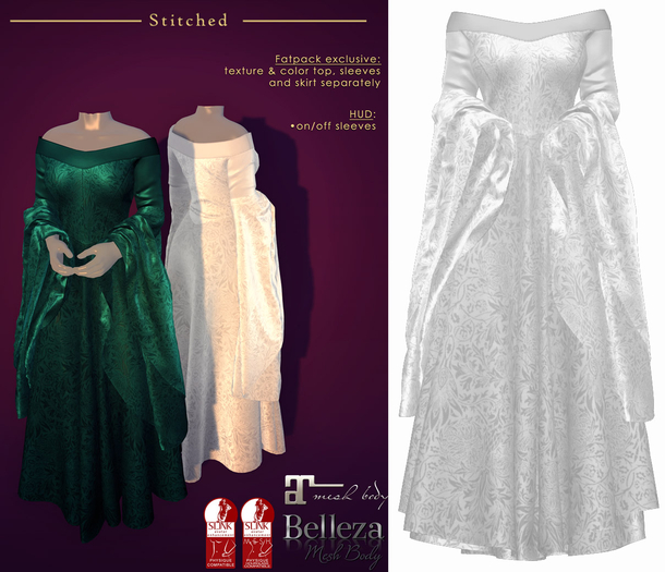 (Stitched) Kirke - White