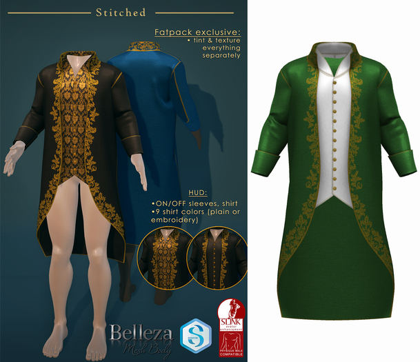 (Stitched) Goldwing - Green