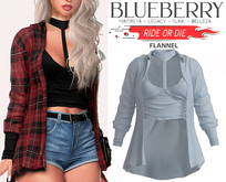 Blueberry - Ride or Die - Flannel - Cloud