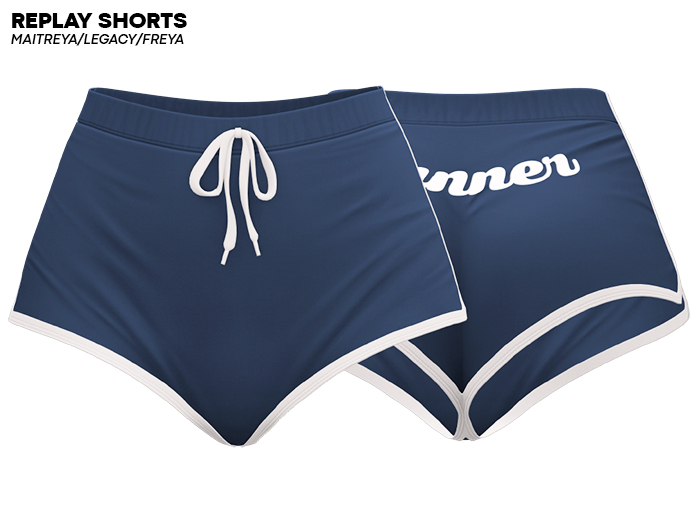 ROULY :: Replay Shorts - Navy