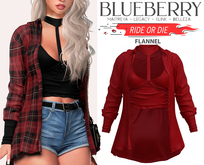 Blueberry - Ride or Die - Flannel - {Extra 9}