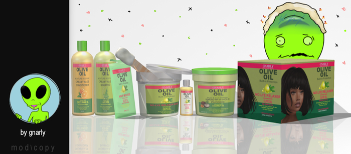 A gnarly GORS haircare set