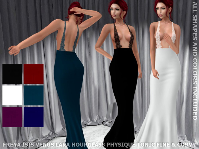 [:BODACIOUS:] Lace Top Gowns *Add Me*