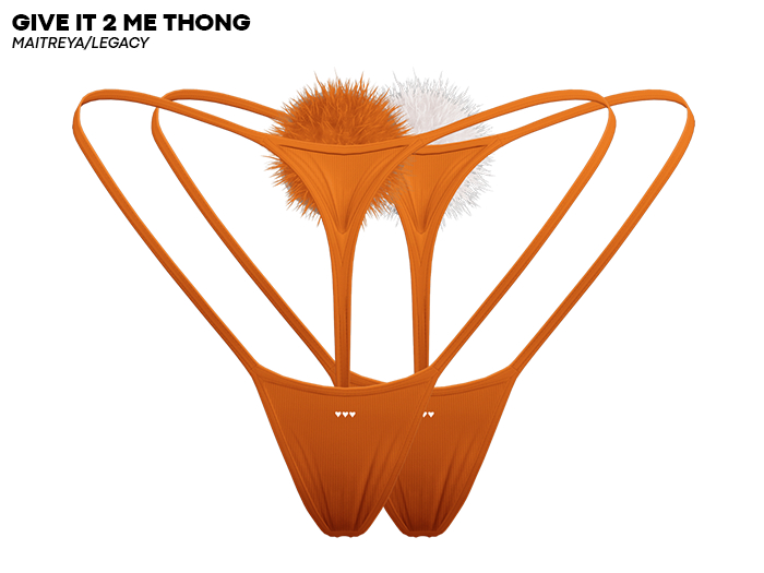 ROULY :: Give It 2 Me Thong - Orange