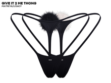 ROULY :: Give It 2 Me Thong - Onyx