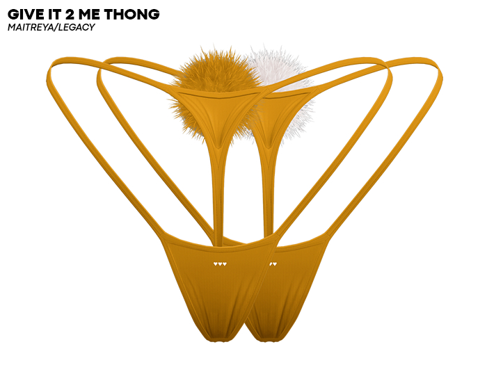ROULY :: Give It 2 Me Thong - Lemon
