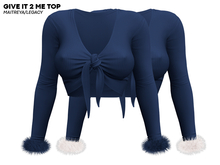 ROULY :: Give It 2 Me Top - Navy