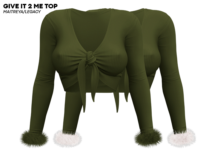 ROULY :: Give It 2 Me Top - Khaki