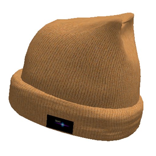 >>Geo4Clothes<<  - Beanie Hat ( D Light Orange)v2