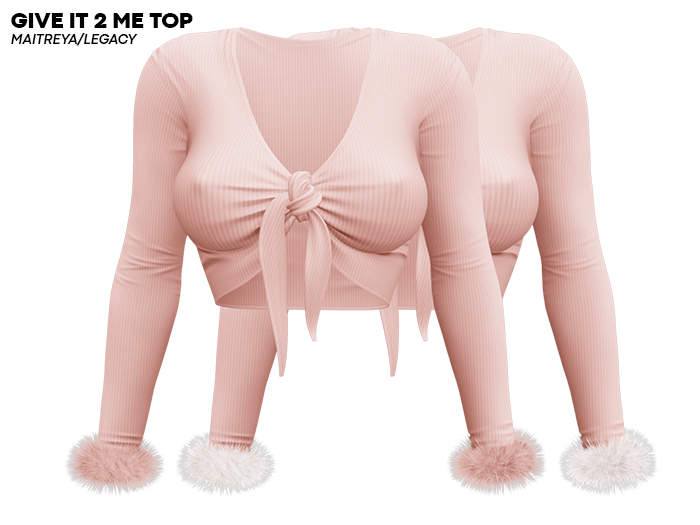 ROULY :: Give It 2 Me Top - Beige