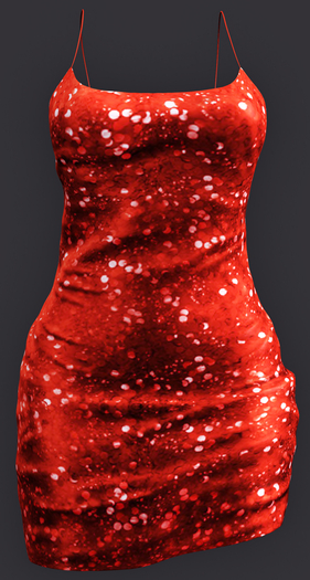 SKBW Flashy Dress - Red