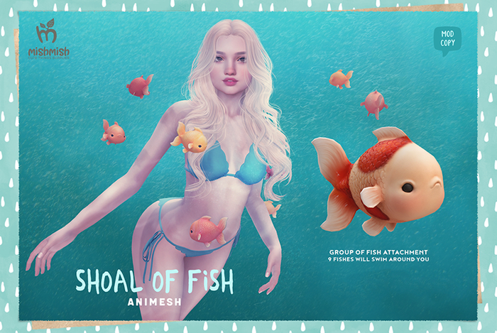 MishMish - Shoal of Fish - Comet (Orange Spots) [Boxed]