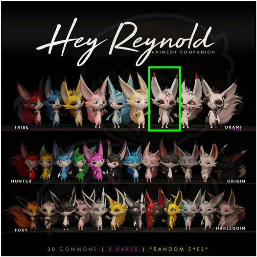 HORNTAIL - [OKAMI-YEN] Reynold Companion <BOX> RARE