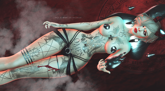 THIS IS WRONG Omen Shine+tattoo - female pack