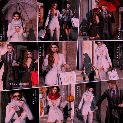 Amitie Fall In The City Gacha F02 - REZZ me!!