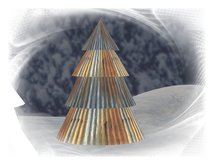 Tin Roof Christmas Tree