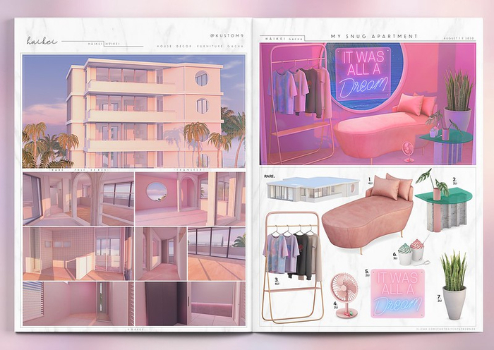 :HAIKEI: MY SNUG APARTMENT / GACHA / RARE