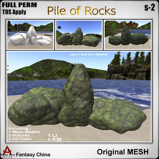 Rocks - v2, Full Perm, Pile Of Rocks, Rock, Rocks