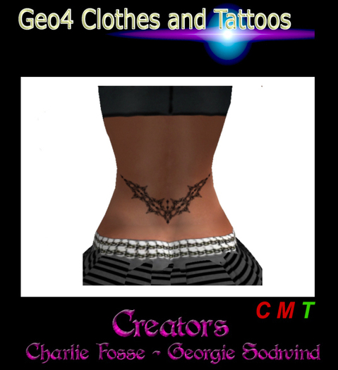 << Geo4Clothes<< - Tattoo( celtic lower)