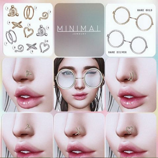 MINIMAL - Gio Glasses -Gold- RARE